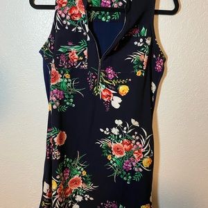 Pre loved excellent condition NY&co dress w/ zipper and pockets!